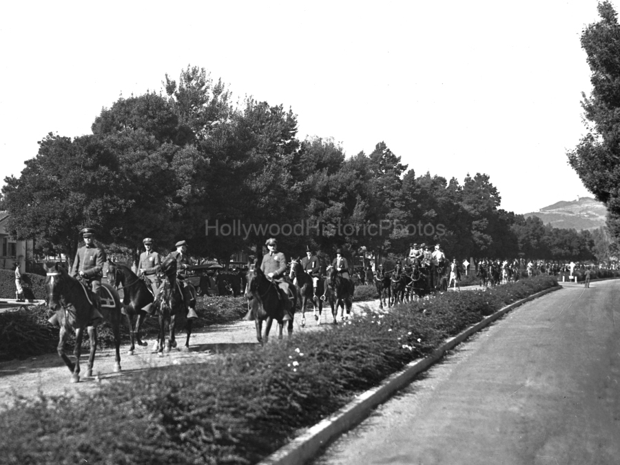 Beverly Hills 1925 Horse Show Parade Beverly Hills Police wm.jpg